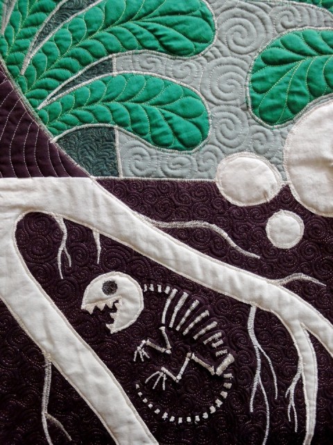 my lil' dinosaur closeup